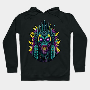 Cyborg Heads S03 D58 Hoodie